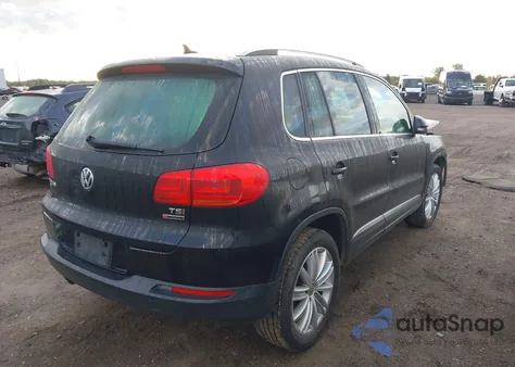 2016 Volkswagen Tiguan Se из США, поврежденный, VIN WVGBV7AX6GW505249